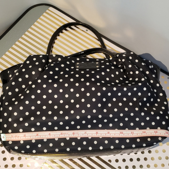 Kate Spade polk-a-dot large purse - Picture 6 of 8